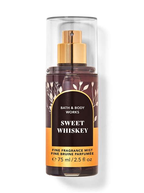 sweet whiskey body mist